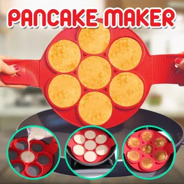 Pancake Molds for Kids Pancake Pan Mini Pancakes Maker Kids Pancake Pan  Mold Pancake Molds for Kids Kitchen Supply Pancake Pan Mini Pancakes Maker  Kids Pancake Pan Mold Non-stick The Plum Blossom 