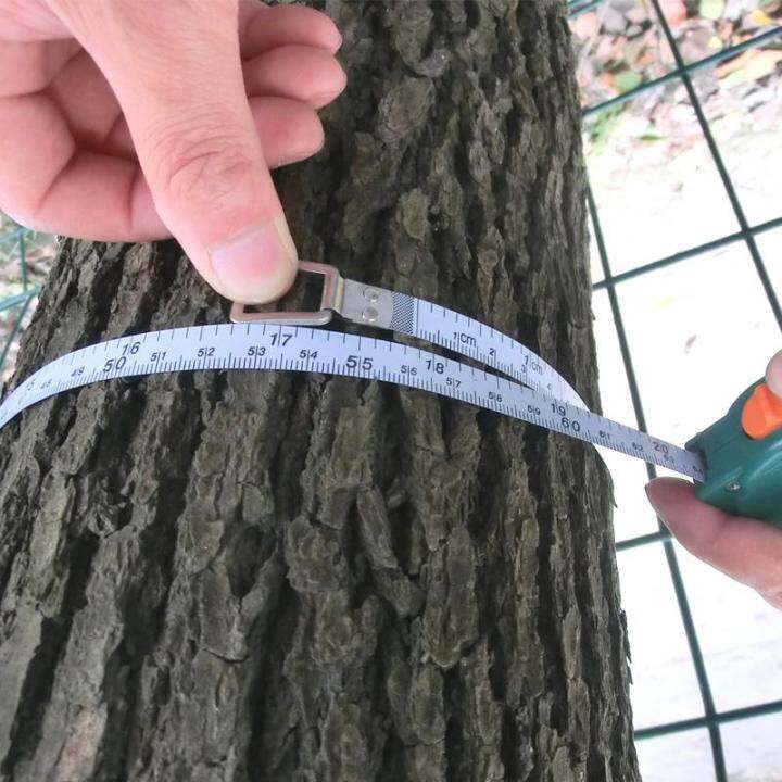 Measure the DBH of trees by parcel post, measure the girth of trees