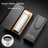 Stainless Steel Thermos Bottl Cup Temperature Display Business Gift Set Vacuum Flasks Travel Car Coffee Mug Thermos Water Bottle