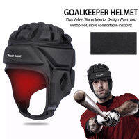 หมวกกันน็อกรักบี้ Headguard Velour สเก็ตหมวกปั่นจักรยานเครื่องศีรษะหมวกสำหรับฤดูหนาวฤดูหนาวใช้