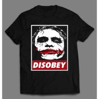 Joker Disobey Pop Culture Comic Villain Cool T Shirt Best selling new comfortable tee birthday gift