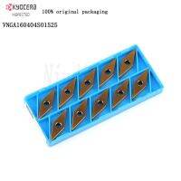 Kyocera VNGA160404 SO1525 A66N 100% บรรจุภัณฑ์เดิม VNGA CNC Lathe Cutter Tools เม็ดมีดคาร์ไบด์สําหรับหมุนตัวยึดเครื่องมือ