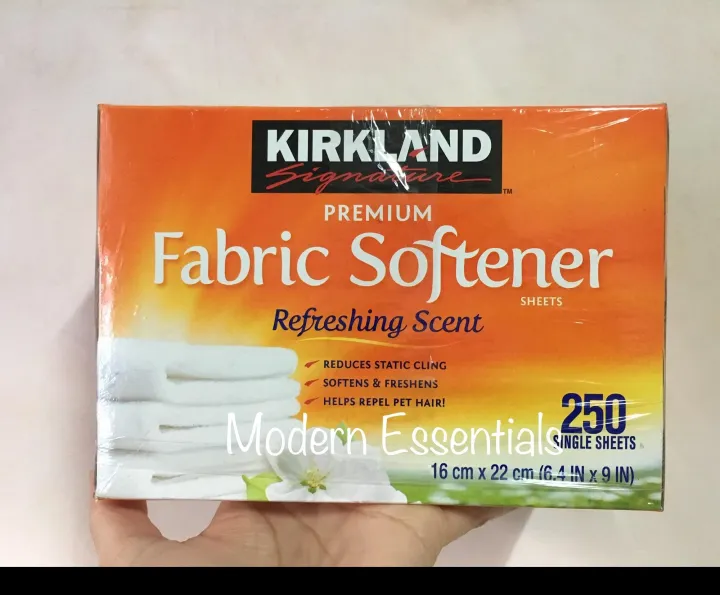 Kirkland Signature Premium Fabric Softener 250sheets Lazada PH