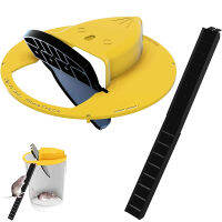 New Reusable Smart Mouse Rat Mice Trap Plastic Bucket Lid Mousetrap Humane Or Lethal Mouse Trap Multi Catch Auto Reset