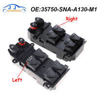 R &amp; L 35750-SNA-A130-M1สำหรับ Honda Civic 2006-2010ใหม่รถ Power lifer window Master SWITCH 35750snaa 1300M1 35750-SNV-H51