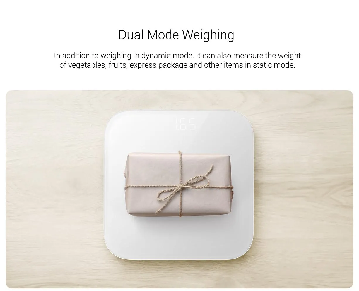 Xiaomi Mi Smart Scale 2 (White) | Lazada Singapore