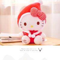 ตุ๊กตาผ้ากำมะหยี่ตุ๊กตา Hello Kitty ตุ๊กตาอนิเมชั่นของเล่น Kt ภาพยนตร์ใส่คำสวัสดีของเล่นคิตตี้สำหรับเด็กผู้หญิงและเด็ก