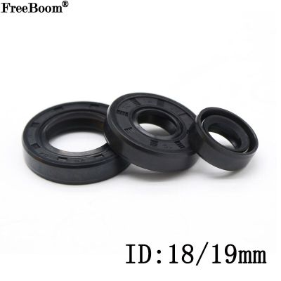 ID 18/19mm NBR Nitrile Rubber Shaft Oil Seal TC-18/19*28/30/32/35/40/42/45/47*5/6/7/8 Nitrile Double Lip Oil Seal Gas Stove Parts Accessories