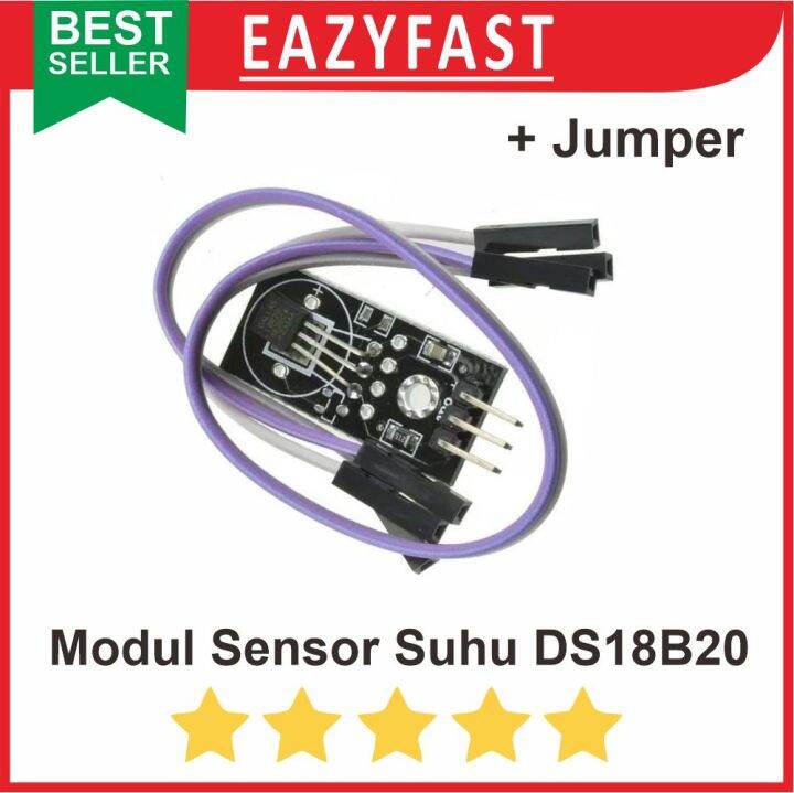 DS18B20 Sensor Suhu Dallas Temperature Digital Module Arduino | Lazada ...