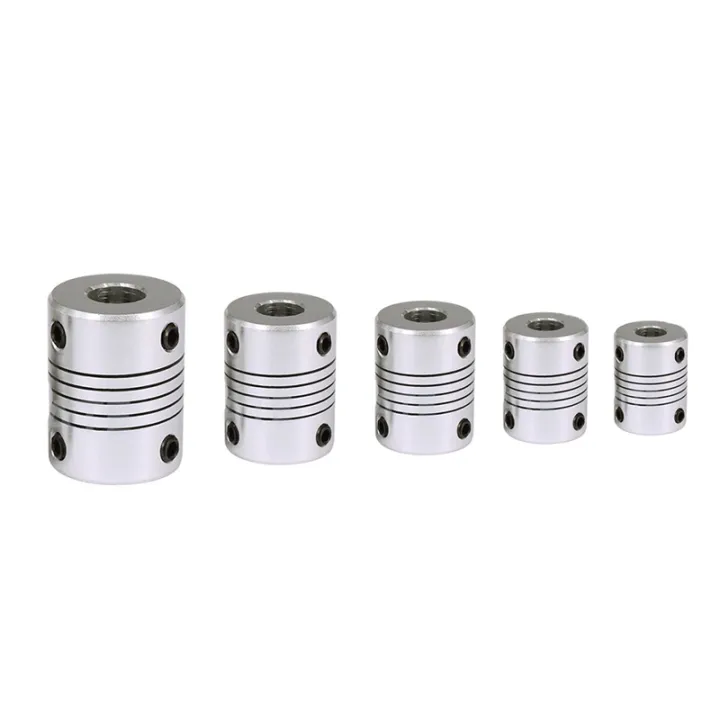 1pc-d19l25-flexible-shaft-coupling-cnc-stepper-motor-coupler-connector-8mm-to-10mm-aluminium-flexible-jaw-shaft-couple-4-5-6mm