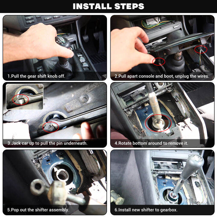 quick-shift-short-throw-shifter-fit-สำหรับ-bmw-e36-e39-e46-m3-35-series-e30