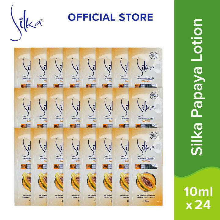 Papaya Lotion 10ml sachet by 24's Lazada PH