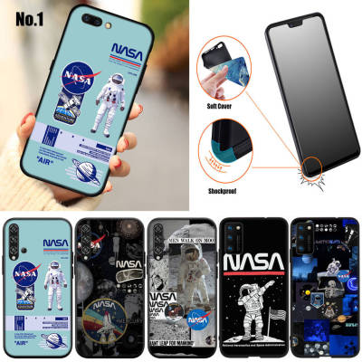 11GNN Astronaut Space Moon Nasa อ่อนนุ่ม High Quality ซิลิโคน TPU Phone เคสโทรศัพท์ ปก หรับ Huawei Nova 7 SE 5T 4E 3i 3 2i 2 Mate 20 10 Pro Lite Honor 20 8x