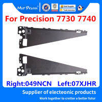 ใหม่จอแอลซีดีประกอบด้านบนติดตั้งหน้าจอแอลซีดียึดรางสำหรับ Precision 7730 7740ขวา: 49NCN 049NCN ซ้าย: 7XJHR 07XJHR