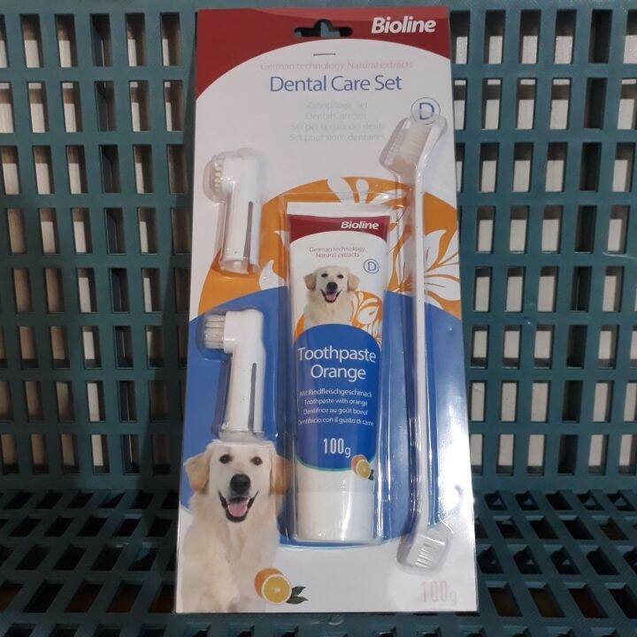 Bioline Dental Care Set 100g (Orange Flavor) Lazada PH