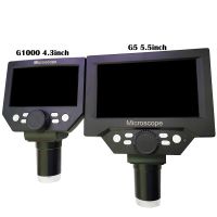 G1000/G5ไมโครสโคปอิเล็กตรอน4.3-In/ 5.5-In HD เครื่องมือขยายการซ่อมแซมกล้องจุลทรรศน์ดิจิตอลแอลซีดีสำหรับอุตสาหกรรมการสอน/ความงาม