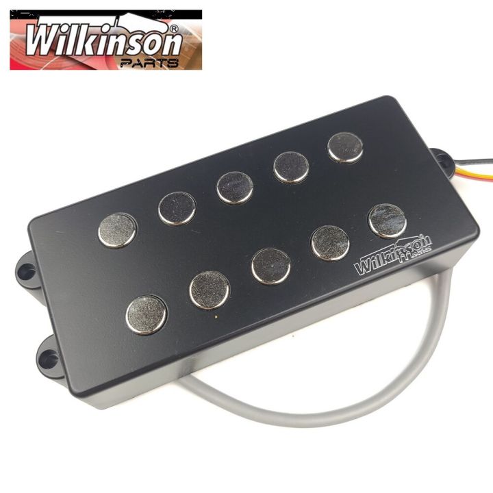 wilkinson-กีตาร์-pickup-5เบสไฟฟ้าสายสำหรับห้าสายรถปิคอัพ-wom5นักดนตรีเล่นเบส
