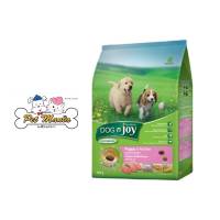 DOG n joy  อาหารเม็ดสำหรับลูกสุนัขและแม่สุนัข สูตรไก่และนม 500 g