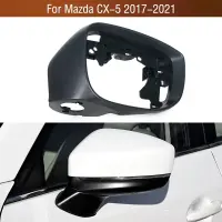 Carcasa De มาโครเดอ Espejo Retrovisor Exterior Para Coche, Carcasa Embellecedora Para Puerta De Ala, Para Mazda CX-5, CX5, 2017, 2018, 2019, 2020, 2021ครอบคลุม/