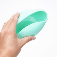 Baby Silicone Feeding Bowl with Spoon Set Non-Slip Dinnerware Suction Cup Fixing BPA Free Food Grade Baby Feeding Suppli