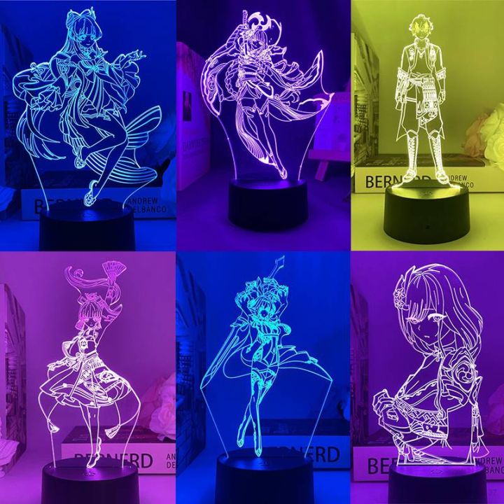 Newest Anime 3d Light Attack on Titan Hange Zoe Lamp for Home Decor  Birthday Gift Manga Attack on Titan LED Night Lamp Hange Zoe - AliExpress