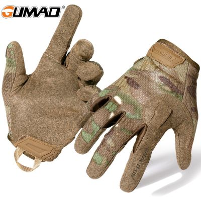 Neuim Men Camouflage Tactical Full Finger Gloves  Army Military Sports Riding Hunting Hiking Bicycle Cycling Paintball Mittens