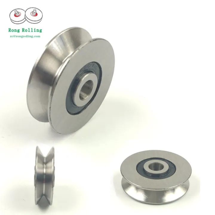 8x40x12V 60 degree V groove bearingssliding bearings pulleys/wheels/rollersdeep V groove