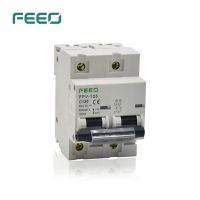 Feeo เบรกเกอร์พลังงานแสงอาทิตย์แบบเบรกเกอร์2P 125a Dc 550V สำหรับระบบ Pv C Curve Mcb ใบรับรอง Ce