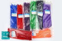 100pcs 5*250mm/5*300mm/4*300/4*250mm Self-locking nylon cable ties colors optional  plastic cable straps