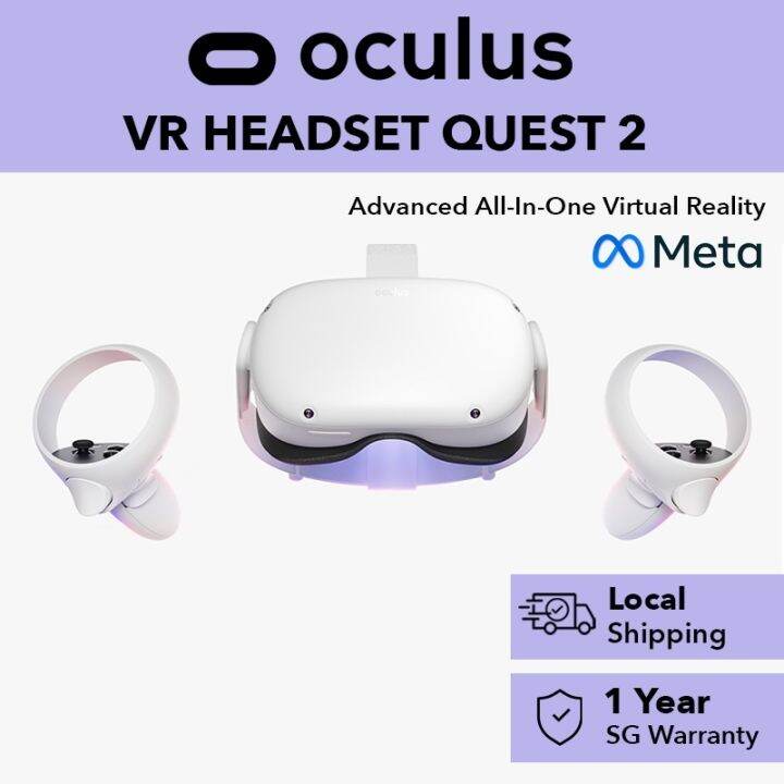 [SG WARRANTY] Oculus Quest 2 / Meta Quest 2 AllInOne Virtual Reality Headset Games (128/256GB