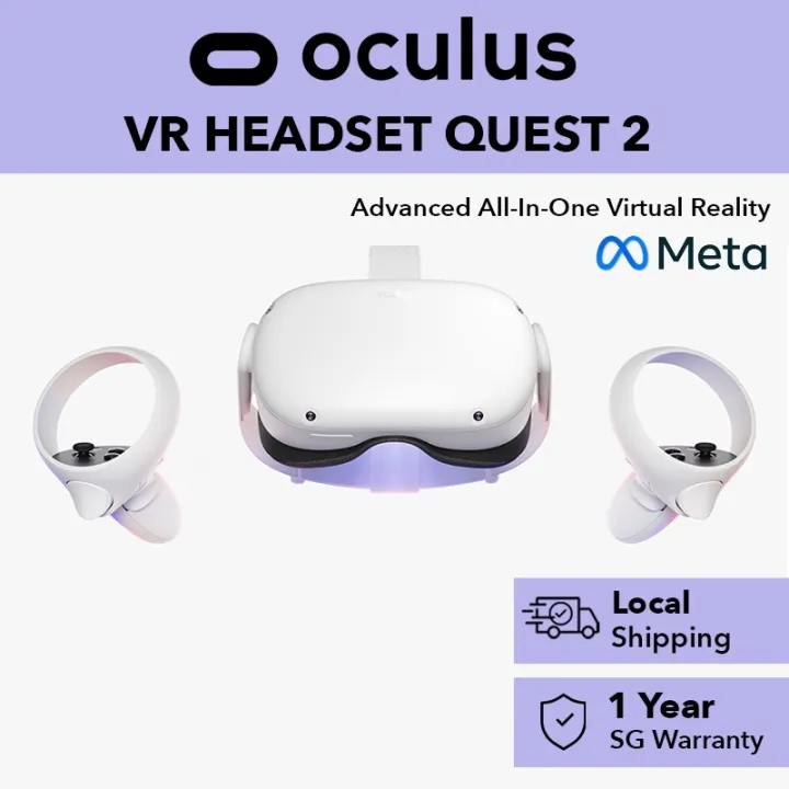 [SG WARRANTY] Oculus Quest 2 / Meta Quest 2 AllInOne Virtual Reality