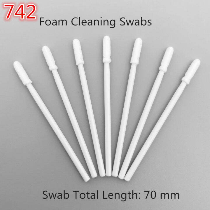 500 pcs Lint Free Small Foam Tipped Applicator Swabs Sponge Swabs