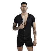 Mens y Comfortable Slimming Underwear Body Shaper Corset Button Top Shapewear Tight Shirt Home Shaping Bodysuit Solid Vest