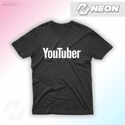 2023 High Street T-shirt Youtube Short Sleeve Couple T-shirt Unisex