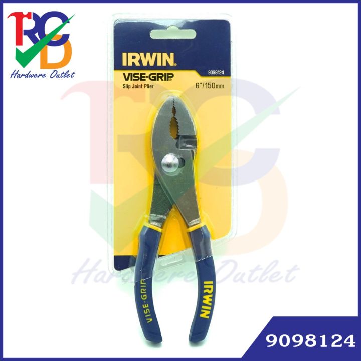 IRWIN คีมปากขยาย Size.6" - 8" Slip Joint Pliers