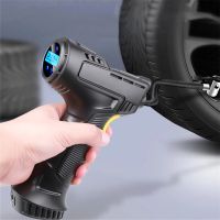 120W Car Air Compressor Wireless/Wired Inflatable Pump Portable Air Pump Digital Car Automatic Tire Inflator Equipment