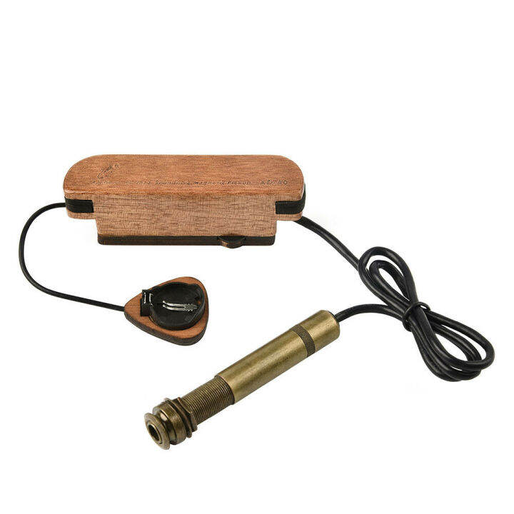 Adeline AD40 Wooden Guitar Pickup Acoustic Soundhole For Folk Guitar Pickup Pick Guard