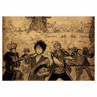 【A060】Collection Of Pirates D Vintage Kraft Paper Poster Bar Cafe Decorative Painting