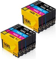 ♤☾♕ befon 16XL Ink Cartridges Replacement for Epson 16 XL Compatible for Epson Workforce WF2630 WF2010 WF2510 W-2520 WF2530 WF2650