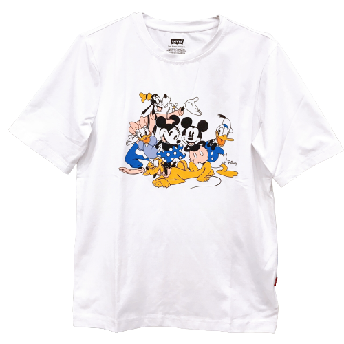 Áo thun nữ tay ngắn Levi's x Disney Mickey & Friends Collection - Trắng |  