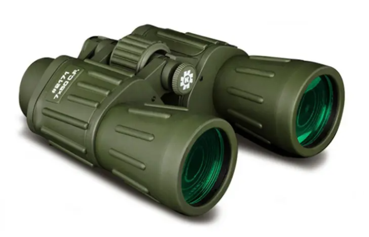 กล้องส่องทางไกล-เลนส์สีเขียว-konus-2171-army-7-50-military-binocular-green-optics-central-focus-bak-4