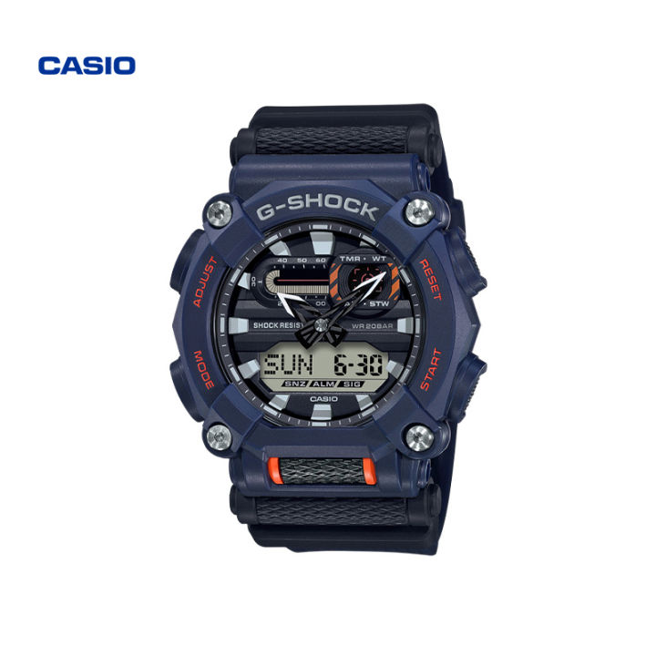 casio-ga-900โลหะแปดเหลี่ยมนาฬิกากีฬา-g-shock-casio