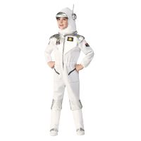 White Space Suit Costume Cosplay Astronaut Uniform Halloween Costume For Kids