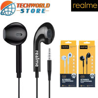 หูฟังเรียวมี Realme HALO RL-E55 In-ear Headphone ของแท้ เสียงดี ช่องเสียบแบบ 3.5 mm Jack รับประกัน1ปี BY TECHWORLD STORE