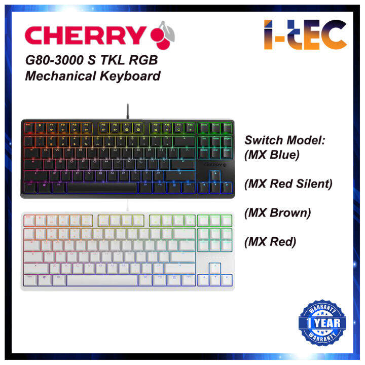 Cherry G80-3000 S TKL RGB Mechanical Keyboard | Lazada