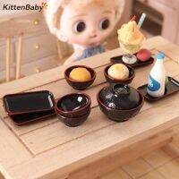 【CW】 1pcs DollMiniatureBowl Dish DollKitchen Dinning AccessoryChildren KitchenGifts
