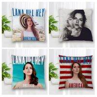 （ALL IN STOCK XZX）Customer Service Decorative Pillow Case Lana Del Rey Square Zipper Best Pillow Gift 20X20cm 35X35cm 40x40cm   (Double sided printing with free customization of patterns)