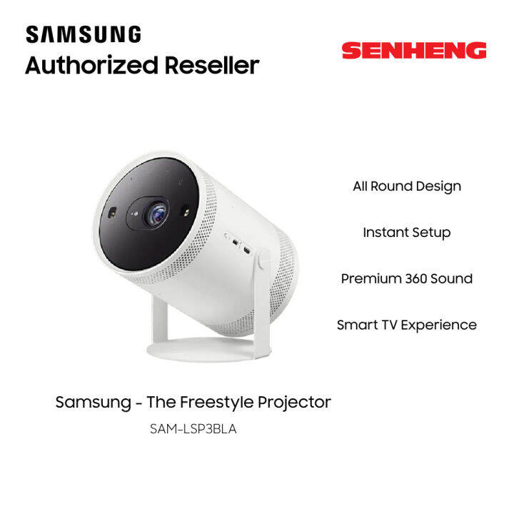 Samsung The Freestyle Projector SAMLSP3BLA Lazada