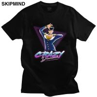 Fashion Jojo Bizarre Adventure T Shirt Men 100% Cotton Stylish Short Sleeves Josuke Higashikata Tee Fitted Manga T-shirt Merch XS-6XL