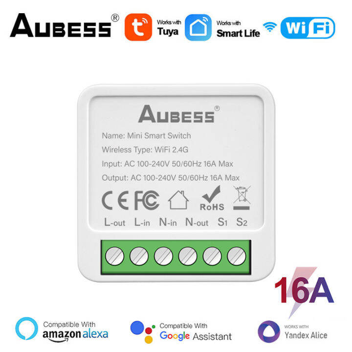 tuya-zigbeewifi-smart-switch-16a-2-way-control-smart-home-switch-การควบคุมด้วยเสียงทำงานร่วมกับ-alice-alexa-home-smart-life